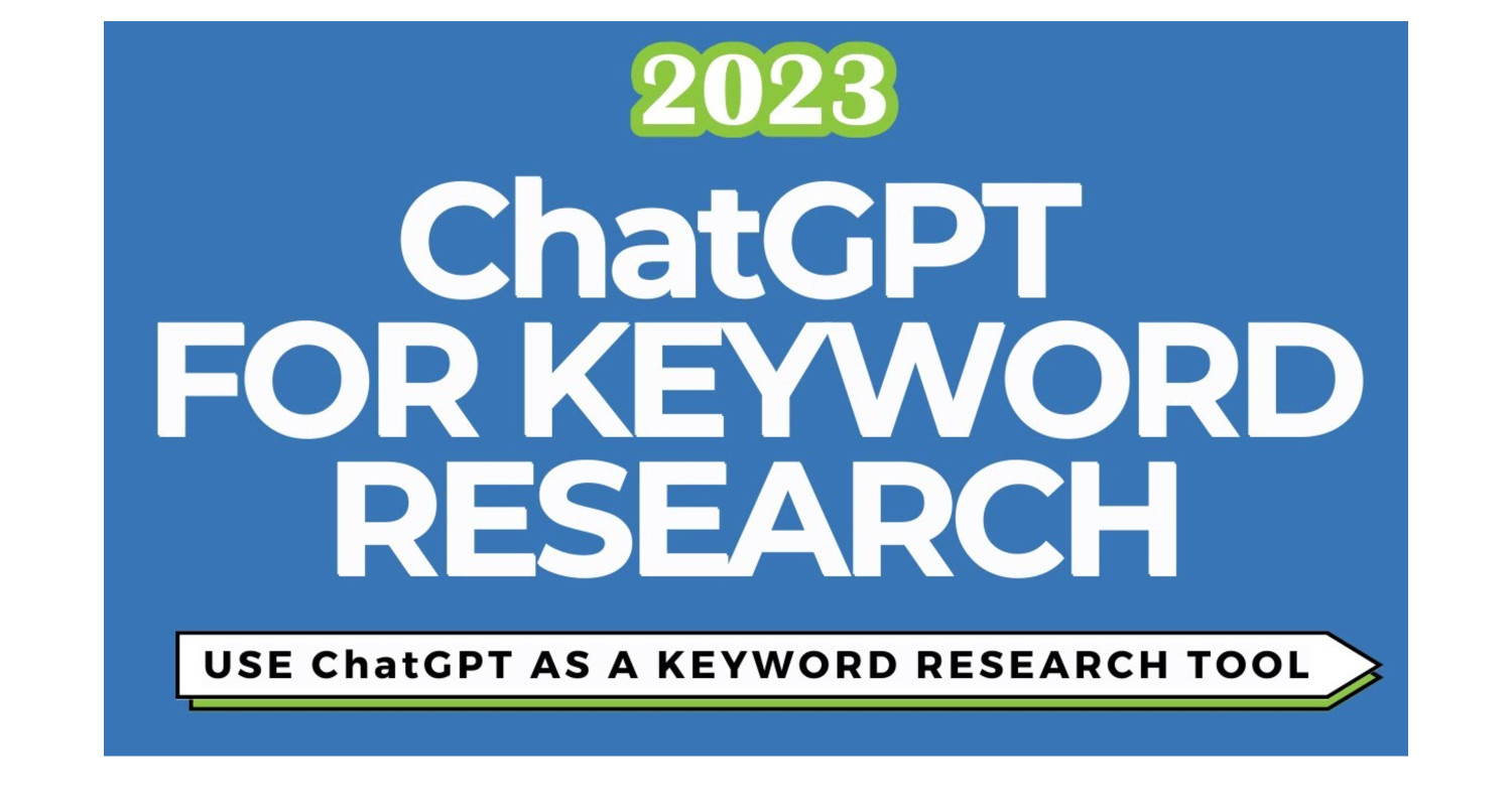 chatGPT for keyword research