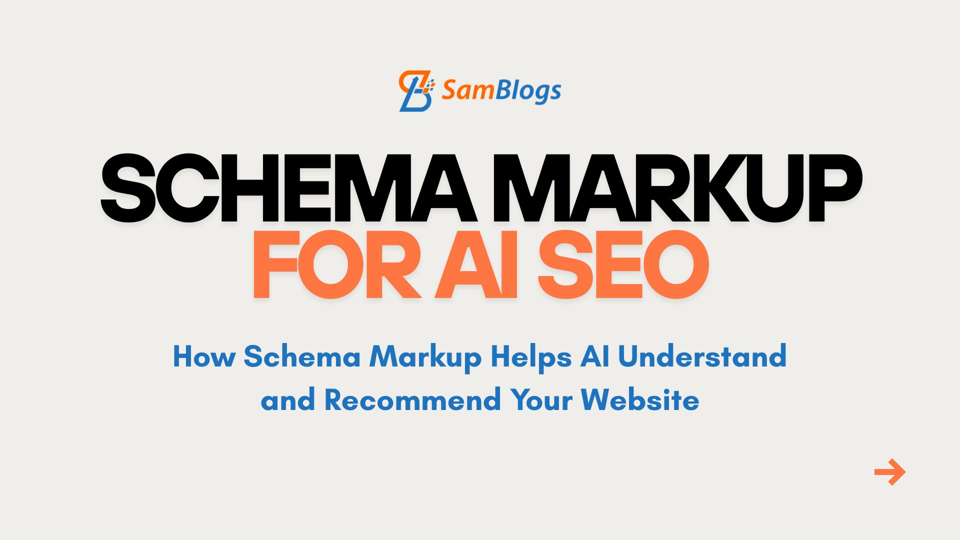 Schema Markup for AI SEO